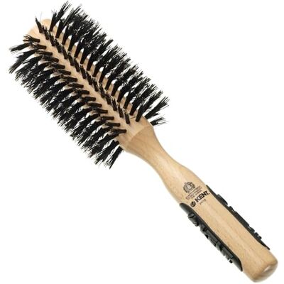 KENT Natural Shine Brosse à cheveux ronde Poils Grande taille - Publicité KENT Natural Shine Brosse à cheveux ronde Poils Grande taille - Publicité
