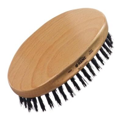 KENT Brosse ovale Homme Hêtre Poils naturels noirs - Publicité KENT Brosse ovale Homme Hêtre Poils naturels noirs - Publicité