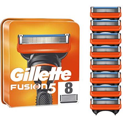 Gillette Ancienne Version Fusion Lames de Rasoir Pack de 8 - Publicité Gillette Ancienne Version Fusion Lames de Rasoir Pack de 8 - Publicité