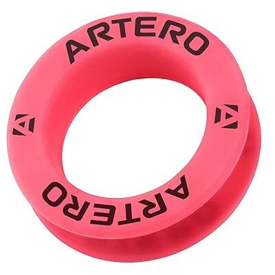 ARTERO Mars Dé à coudre en silicone rouge pour manche en ciseaux avec logo antidérapant ergonomique protection professionnelle pour toilettage canin prise en main confortable et précise - Publicité ARTERO Mars Dé à coudre en silicone rouge pour manche en ciseaux avec logo antidérapant ergonomique protection professionnelle pour toilettage canin prise en main confortable et précise - Publicité