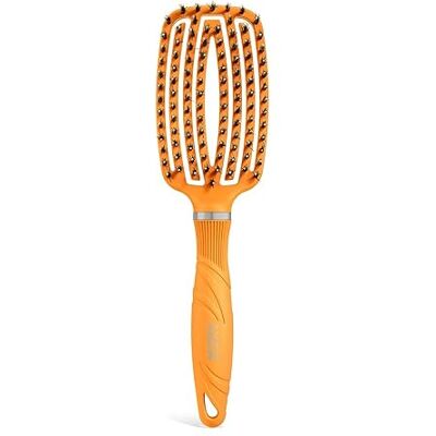ARTERO Ge-Bion 17 Flexible Curve Vent. Brosse souple anti-relâchement, brosse démêlante pour femmes, hommes et enfants. Ionique, réduit l'électricité statique. (ORANGE) - Publicité ARTERO Ge-Bion 17 Flexible Curve Vent. Brosse souple anti-relâchement, brosse démêlante pour femmes, hommes et enfants. Ionique, réduit l'électricité statique. (ORANGE) - Publicité