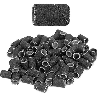 Shanrya Lot de 100 bandes de ponçage pour nail art, grain 240, ponceuses à ongles avec boîte de rangement pour perceuse à ongles (HQ-14 noir 240#) - Publicité Shanrya Lot de 100 bandes de ponçage pour nail art, grain 240, ponceuses à ongles avec boîte de rangement pour perceuse à ongles (HQ-14 noir 240#) - Publicité