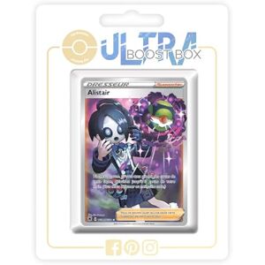 my-booster Alistair UB-TG24/TG30 Alternative Dresseur Pokémon Gallery Secrète Ultraboost X Epée et Bouclier 10 Astres Radieux Coffret de 10 Cartes Pokémon Françaises - Publicité my-booster Alistair UB-TG24/TG30 Alternative Dresseur Pokémon Gallery Secrète Ultraboost X Epée et Bouclier 10 Astres Radieux Coffret de 10 Cartes Pokémon Françaises - Publicité
