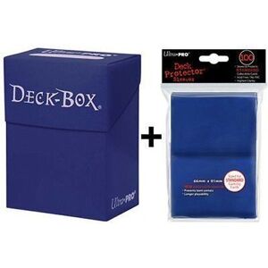 AMIGO Ultra Pro Deck Box + 100 Protector Sleeves Blue Magic: The Gathering Standard - Publicité