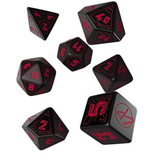 Q WORKSHOP Q-Workshop CPU06 Cyberpunk RPG Red Dice Set (7), 2,4 x 16,4 x 10,4 cm - Publicité Q WORKSHOP Q-Workshop CPU06 Cyberpunk RPG Red Dice Set (7), 2,4 x 16,4 x 10,4 cm - Publicité