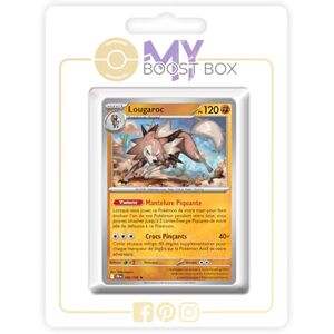 my-booster Lougaroc 085/159 Holo ou Reverse (aléatoire) Myboost X Écarlate et Violet 9 Aventures Ensemble Coffret de 10 Cartes Pokémon Françaises - Publicité my-booster Lougaroc 085/159 Holo ou Reverse (aléatoire) Myboost X Écarlate et Violet 9 Aventures Ensemble Coffret de 10 Cartes Pokémon Françaises - Publicité
