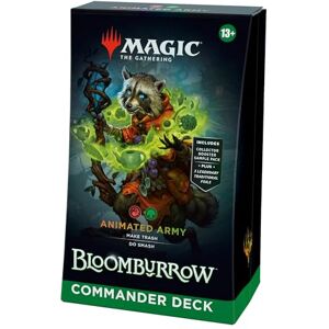 Hasbro - Bloomburrow Animated Army Commander Deck - Card game - Publicité Hasbro - Bloomburrow Animated Army Commander Deck - Card game - Publicité