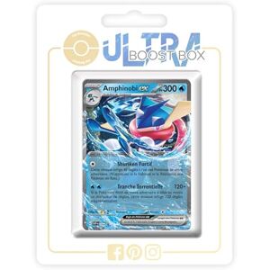 my-booster Amphinobi ex SV054 Myboost X Écarlate et Violet 3.5 151 Coffret de 10 Cartes Pokémon Françaises - Publicité my-booster Amphinobi ex SV054 Myboost X Écarlate et Violet 3.5 151 Coffret de 10 Cartes Pokémon Françaises - Publicité