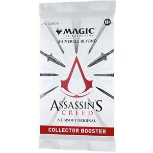 Magic: The Gathering - Assassin's Creed Collector's Booster Pack - Booster Pack - Publicité Magic: The Gathering - Assassin's Creed Collector's Booster Pack - Booster Pack - Publicité