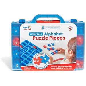 hand2mind Learning Resources 156 Pièces de Puzzle de l'Alphabet Minuscule, Apprentissage Ludique de l'Alphabet, Développe la Reconnaissance des Lettres et l'Orthographe, Âges 3 4 5+ - Publicité hand2mind Learning Resources 156 Pièces de Puzzle de l'Alphabet Minuscule, Apprentissage Ludique de l'Alphabet, Développe la Reconnaissance des Lettres et l'Orthographe, Âges 3 4 5+ - Publicité