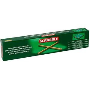 IDEAL Scrabble - Plateau tournant en bois pour jeu - Publicité IDEAL Scrabble - Plateau tournant en bois pour jeu - Publicité