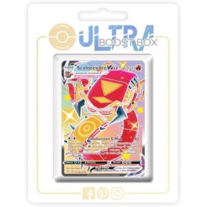 my-booster Scolocendre VMAX SV109/SV122 Full Art Chromatique Secrète Ultraboost X Epée et Bouclier 4.5 Destinées Radieuses Coffret de 10 Cartes Pokémon Françaises - Publicité my-booster Scolocendre VMAX SV109/SV122 Full Art Chromatique Secrète Ultraboost X Epée et Bouclier 4.5 Destinées Radieuses Coffret de 10 Cartes Pokémon Françaises - Publicité