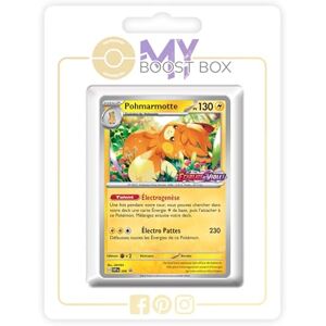 my-booster Pohmarmotte SV006 Holo Myboost X Écarlate et Violet 1 Coffret de 10 Cartes Pokémon Françaises - Publicité my-booster Pohmarmotte SV006 Holo Myboost X Écarlate et Violet 1 Coffret de 10 Cartes Pokémon Françaises - Publicité