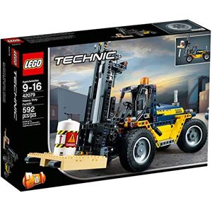 Lego ®-Technic Le chariot élévateur Jeu Garçon et Fille 9 Ans et Plus, Jeu de Construction, 592 Pièces 42079 - Publicité