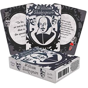 AQUARIUS NM William Shakespeare Playing Cards - Publicité