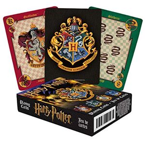 AQUARIUS - Gryffindor Playing Cards, 52357, Or, 3 - Publicité