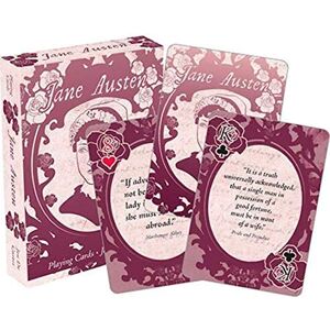 AQUARIUS NM Jane Austen Playing Cards - Publicité