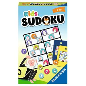 Ravensburger - Animaux Kids Sudoku-20850-Jeu de logique pour Un Enfant de 5 à 10 Ans, 20850, Multicolore - Publicité