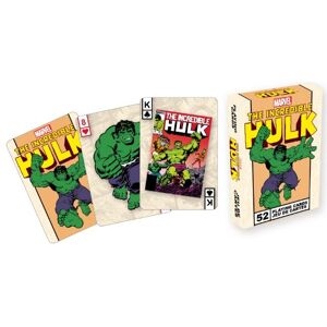Aquarius Marvel- Hulk du Pont de Jeu de Cartes - Publicité