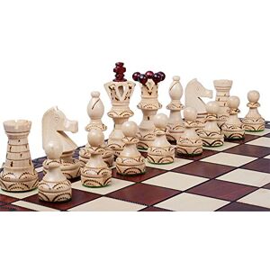 Jeu d’échecs en Bois Fait Main - Classique, 21" - Publicité Jeu d’échecs en Bois Fait Main - Classique, 21" - Publicité