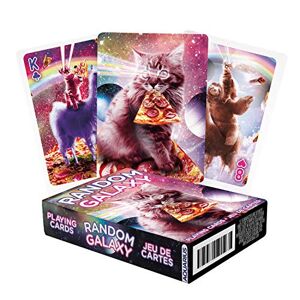 AQUARIUS Random Galaxy Playing Cards Sloths, Llamas, Cats, Lasers and More Themed Deck of Cards for Your Favorite Card Games Officially Licensed DC Comics Batman Merchandise & Collectibles - Publicité