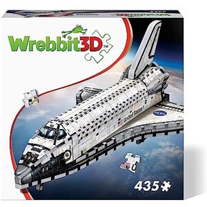 Wrebbit - Orbiter Space Shuttle - 435 pièces - 45,75x29,25x20,25 cm - Puzzle 3D - Publicité Wrebbit - Orbiter Space Shuttle - 435 pièces - 45,75x29,25x20,25 cm - Puzzle 3D - Publicité