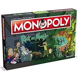 Winning Moves Monopoly Rick and Morty en français Jeu De Plateau 17+ Jeu de Société pour 2 à 6 Joueurs Jeux de Société Famille en français - Publicité Winning Moves Monopoly Rick and Morty en français Jeu De Plateau 17+ Jeu de Société pour 2 à 6 Joueurs Jeux de Société Famille en français - Publicité