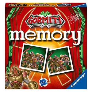 Ravensburger Gormiti Memory en Format Pocket, 15 x 15 cm, Jeu, 24 Paires en Carton, 48 Cartes, pour Enfants à partir de 4 Ans, de 2 à 8 Joueurs, 20609 4, Multicolore - Publicité