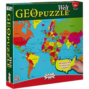 AMIGO Spiel + Freizeit GEO 507 381 GeoPuzzle Monde, 36 Mois + - Publicité