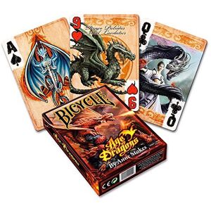 Bicycle Anne Stokes Age of Dragons Deck of Cards Tours et Magie Magique - Publicité Bicycle Anne Stokes Age of Dragons Deck of Cards Tours et Magie Magique - Publicité