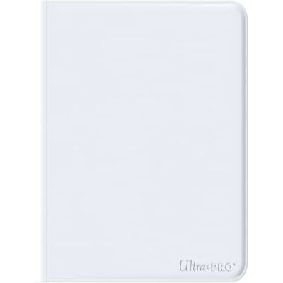 Ultra Pro Vivid Classeur Pro à 12 poches zippées : blanc Protège 480 cartes de taille standard dans les poches latérales Protège les cartes de sport de valeur et les cartes à collectionner - Publicité Ultra Pro Vivid Classeur Pro à 12 poches zippées : blanc Protège 480 cartes de taille standard dans les poches latérales Protège les cartes de sport de valeur et les cartes à collectionner - Publicité