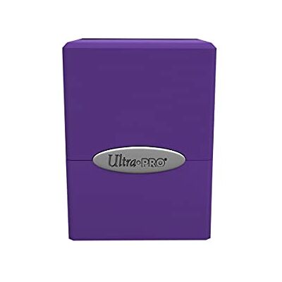 Ultra Pro Boîte de rangement cubique en satin – Violet royal - Publicité Ultra Pro Boîte de rangement cubique en satin – Violet royal - Publicité
