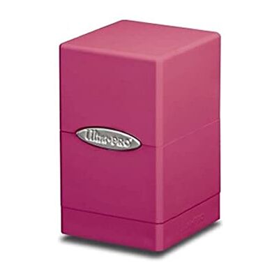 Ultra Pro 330577 Jeu De Cartes Deckbox Satin Tower Bright Pink C6 - Publicité Ultra Pro 330577 Jeu De Cartes Deckbox Satin Tower Bright Pink C6 - Publicité