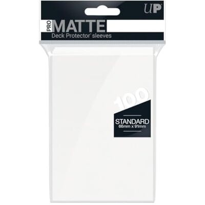 Ultra Pro 330486 Jeu De Cartes Housse De Protection White Solid 100 Pièces - Publicité Ultra Pro 330486 Jeu De Cartes Housse De Protection White Solid 100 Pièces - Publicité