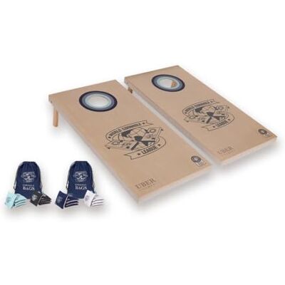 Uber Games Lot de 2 Cornhole XXL 120cm UBERGAMES - Publicité Uber Games Lot de 2 Cornhole XXL 120cm UBERGAMES - Publicité