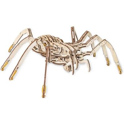 ART Araignée 3D Mécanique en Bois-Puzzle pour Adultes et Adolescents-Assemblage sans colle-293 pièces, Spider, Naturel - Publicité ART Araignée 3D Mécanique en Bois-Puzzle pour Adultes et Adolescents-Assemblage sans colle-293 pièces, Spider, Naturel - Publicité