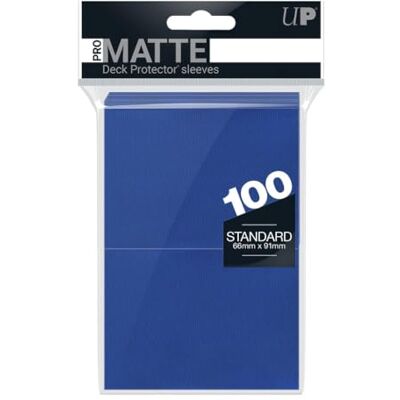 Ultra Pro 330488 Jeu De Cartes Housse De Protection Blue Solid 100 Pièces - Publicité Ultra Pro 330488 Jeu De Cartes Housse De Protection Blue Solid 100 Pièces - Publicité