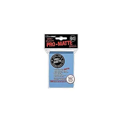 Ultra Pro Deck Protector 60 Pro-Matte Light Blue Small Size Sleeves Japanese Size - Publicité Ultra Pro Deck Protector 60 Pro-Matte Light Blue Small Size Sleeves Japanese Size - Publicité