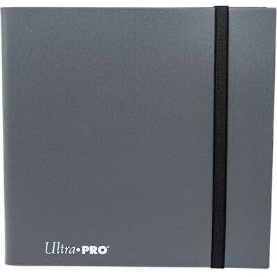 Ultra Pro Eclipse Classeur Pro 12 poches gris fumé pour 480 cartes de taille standard, protège les cartes à collectionner, les cartes de jeu et les cartes de sport dans les pochettes de protection - Publicité Ultra Pro Eclipse Classeur Pro 12 poches gris fumé pour 480 cartes de taille standard, protège les cartes à collectionner, les cartes de jeu et les cartes de sport dans les pochettes de protection - Publicité