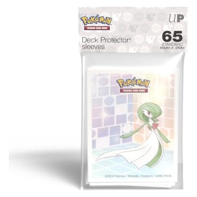 Ultra Pro Pokémon JCC Sachet de 65 protèges Cartes Standard Gardevoir (63 x 89 mm) - Publicité Ultra Pro Pokémon JCC Sachet de 65 protèges Cartes Standard Gardevoir (63 x 89 mm) - Publicité