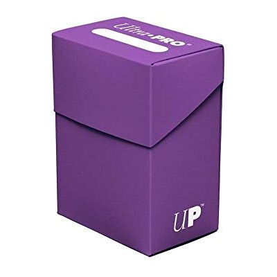 Ultra Pro 330460 Jeu De Cartes Deckbox Solid Purple C30 - Publicité Ultra Pro 330460 Jeu De Cartes Deckbox Solid Purple C30 - Publicité