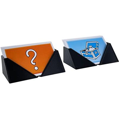Feldherr Lot de 2 Porte-Cartes compatibles avec Les Cartes Monopoly Chance/Community Chest. Publicité Feldherr Lot de 2 Porte-Cartes compatibles avec Les Cartes Monopoly Chance/Community Chest. Publicité