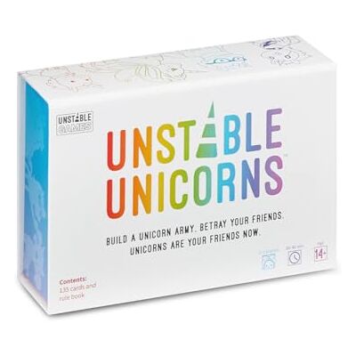 Unstable Games Unstable Unicorns, version anglaise - Publicité Unstable Games Unstable Unicorns, version anglaise - Publicité
