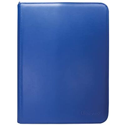 Ultra Pro Vivid 9-Pocket Zippered PRO-Binder Blue - Publicité Ultra Pro Vivid 9-Pocket Zippered PRO-Binder Blue - Publicité