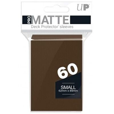 Ultra Pro 330633 Jeu De Cartes Housse De Protection Pro-Matte Brun Petit D10 - Publicité Ultra Pro 330633 Jeu De Cartes Housse De Protection Pro-Matte Brun Petit D10 - Publicité