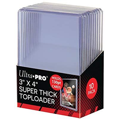 Ultra Pro 82327 Toploaders Ultra épais Crème 7,6 x 10,2 cm - Publicité Ultra Pro 82327 Toploaders Ultra épais Crème 7,6 x 10,2 cm - Publicité