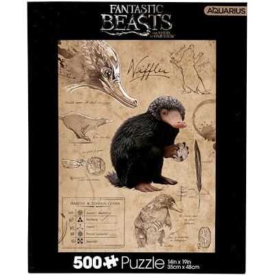 AQUARIUS Fantastique Beasts Niffler Puzzle (500 Pièce Puzzle) Éblouissement Gratuit Précision Compatible avec Pratiquement Non Poussière sous Licence Officielle de Collection 14x19 inches - Publicité AQUARIUS Fantastique Beasts Niffler Puzzle (500 Pièce Puzzle) Éblouissement Gratuit Précision Compatible avec Pratiquement Non Poussière sous Licence Officielle de Collection 14x19 inches - Publicité
