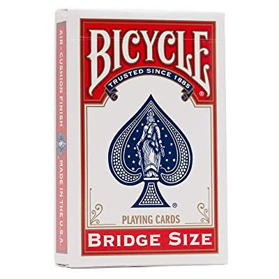 Bicycle Bridge Cards (Red) - Publicité Bicycle Bridge Cards (Red) - Publicité