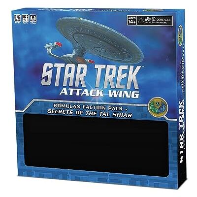 WizKids Star Trek : Attack Wing : Romulien Faction Pack – Secrets of The Tal Shiar Extension - Publicité WizKids Star Trek : Attack Wing : Romulien Faction Pack – Secrets of The Tal Shiar Extension - Publicité