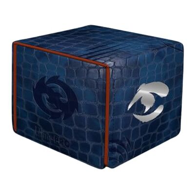 Ultra Pro Tarkir Dragonstorm Premium Alcove Edge Deck Box Jeskai for Magic : The Gathering - Publicité Ultra Pro Tarkir Dragonstorm Premium Alcove Edge Deck Box Jeskai for Magic : The Gathering - Publicité